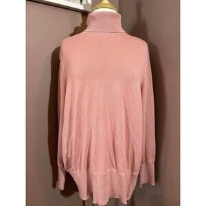 CJ Banks Turtleneck Sweater Womens Size 2X Pink
